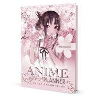 Ежедневник с наклейками Anime Planner / Я люблю Аниме! (девочка в цветах), ISBN 978-5-00141-961-7 ,