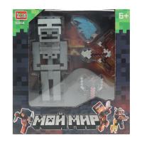 Конструктор мой мир сборная фигурка, 16 дет. Город мастеров в кор.2*90шт