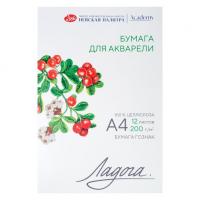Папка с бумагой для акварели 