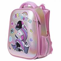 Рюкзак Hatber ERGONOMIC Classic -Girl power- 37Х29Х17 см EVA материал светоотраж. 2 отделения 2 карм