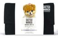 Набор маркеров SKETCHMARKER Basic 5 24шт + сумка органайзер