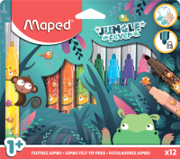 ���������� ����� ��������������, ��������������, 12��, MAPED JUNGLE FEVER JUMBO ��������� ������