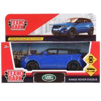 Машина металл LAND ROVER RANGE ROVER EVOQUE 12,5 см, двер, синий, кор. Технопарк в кор.2*36шт