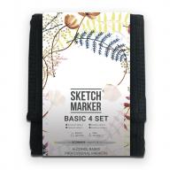   SKETCHMARKER Basic 4set 12-   4(12 + ),12bas4