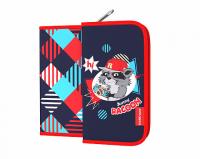 Пенал-книжка без наполнения ErichKrause® 110x205x25мм Funny Racoon