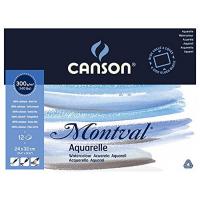 CANSON Montval ���� ��� �������� 300�/�.�� 24*32�� 12� ������� �� 4 ��������