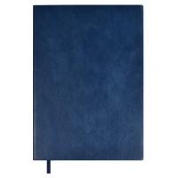 Ежедневник недатированный  ESCALADA, А5, 120 л., арт. / 15 ШЕВРЕТ СИНИЙ (кожзам:  146x211 мм, мягкий