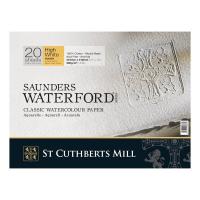 Блок для акварели Saunders Waterford Rough Block High White  300 g/m? 410x310mm  (20 листов)