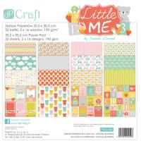 НАБОР БУМАГИ 15,2 х 15,2 СМ DP CRAFT PAPEROLOGY LITTLE ME 32 ЛИСТА