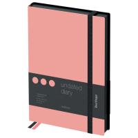 Ежедневник недатир. A5, 136л., кожзам, Berlingo 