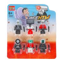Конструктор фигурки skibidi toilet-6 шт. Город мастеров в кор.2*96шт