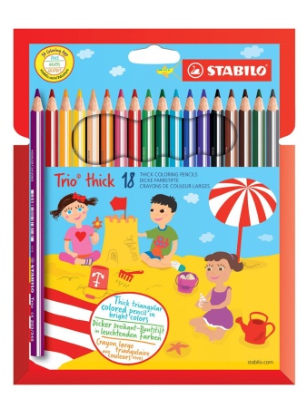     STABILO TRIO 18, , NEW DESIGN, 203/18-01